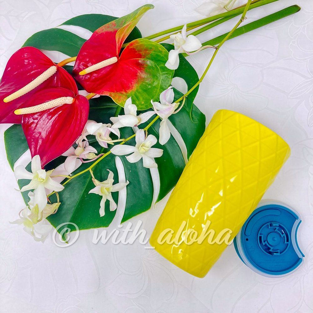 NEW Starbucks HAWAII Pineapple Ceramic Mug